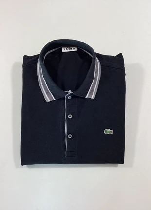 Polo Manches Longues Lacoste Homme – Noir – Taille M – Logo Brodé, marque: Lacoste, état: Très bon état, taille: M, 23,00 €, 24,85 € Protection acheteurs incluse