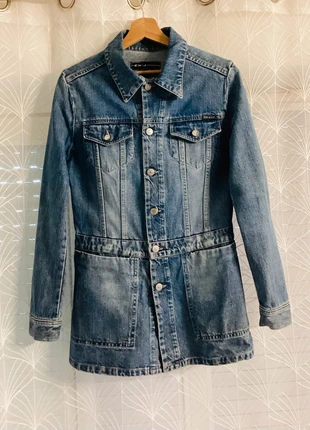 🔷 Veste en Jean EC-J - Femme L, merk: ec-j, staat: Heel goed, maat: L / 40 / 12, € 15,00, € 16,45 inclusief Kopersbescherming Pro
