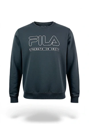 Sweat Fila x Weekday noir col rond 100% coton - Taille L, brand: FILA, condizioni: Ottime, taglia: L, €15.00, €16.45 include la Protezione acquisti