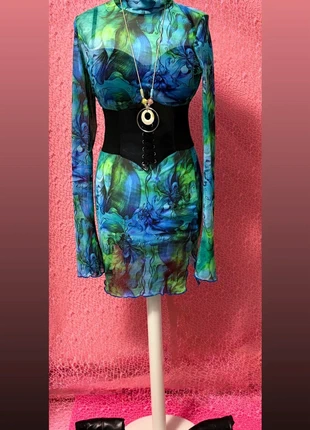 Abito tubino trasparente, estado: Muito bom, tamanho: S / 36 / 8, €5.00, €5.95 inclui Proteção do Comprador