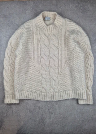 Pull d'hiver & Other Stories col rond blanc cassé en Laine et Alpaga - Taille M, marke: & Other Stories, zustand: Sehr gut, größe: M / 38 / 10, 49,00 €, 52,15 € inklusive Vinted-Käuferschutz