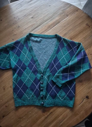 Gilet vintage année 80 vert et bleu marine taille 40, marque: Vintage, état: Très bon état, taille: L, 5,00 €, 5,95 € Protection acheteurs incluse