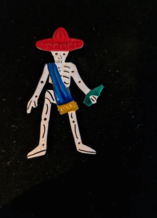 Dias de los muertos man skeleton magnet, état: Neuf sans étiquette, 3,00 €, 3,85 € Protection acheteurs incluse