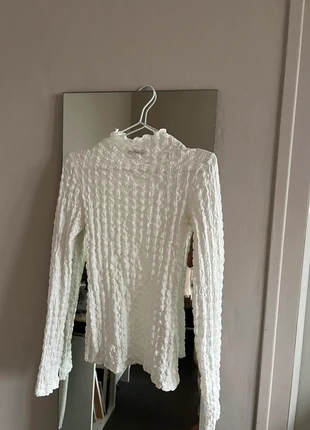 Top ruché Zara, marque: Zara, état: Très bon état, taille: S / 36 / 8, 5,00 €, 5,95 € Protection acheteurs incluse