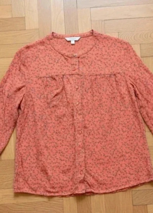 Chemisier rouge brique fleuri Camaïeu – Taille S – très bon état, brand: Camaïeu, condition: Very good, size: S / 36 / 8, €3.00, €3.85 includes Buyer Protection Pro