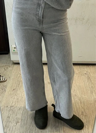 Jean gris taille haute H&M, marque: H&M, état: Très bon état, taille: XS / 34 / 6, 7,00 €, 8,05 € Protection acheteurs incluse