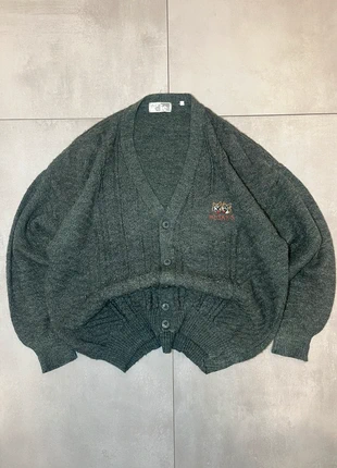 100% Wool Knit Sweater Cárdigan Vintage Embroidered Textured y2k Retro Design, marque: Vintage Dressing, état: Très bon état, taille: XL, 24,95 €, 26,90 € Protection acheteurs incluse