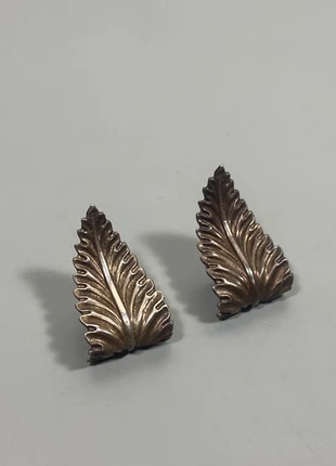 Boucles d’oreilles en forme de feuilles à clips, brand: Vintage Love, condition: Very good, €11.00, €12.25 includes Buyer Protection