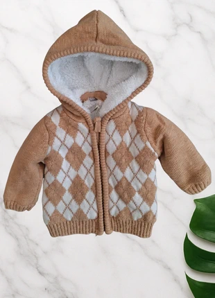 🧸 Gilet à capuche bébé, marque: Orchestra, état: Très bon état, taille: 3-6 mois / 62 cm, 3,00 €, 3,85 € Protection acheteurs incluse