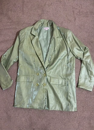 Urban Threads Green Shimmery Blazer – Size 8, brand: Urban Threads, condition: Very good, size: S / UK 8-10, £9.99, £11.19 includes Buyer Protection