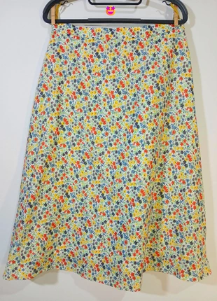 Jupe Mi-Longue Vintage , Motif Fleuris - Taille 42 (XL), brand: Vintage Dressing, condition: Very good, size: XL / 42 / 14, €15.00, €16.45 includes Buyer Protection