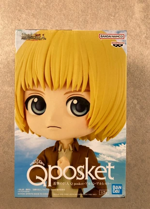 Qposket Armin Arlert – Attack on Titan – Banpresto – Neuf boîte scellée, brand: Bandai Namco, condition: Very good, size: One size, €16.00, €17.50 includes Buyer Protection