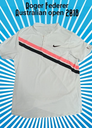 Camiseta Nike Roger Federer Australian Open 2018 talla L, merk: Nike, staat: Nieuw zonder prijskaartje, maat: L, € 175,00, € 184,45 inclusief Kopersbescherming