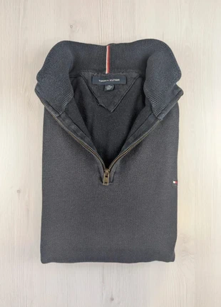 Pull 1/4 Zip Bleu Marine Tommy Hilfiger Logo Brodé/ Taille XXL / 041, marque: Tommy Hilfiger, état: Très bon état, taille: XXL, 28,00 €, 30,10 € Protection acheteurs (Pro) incluse