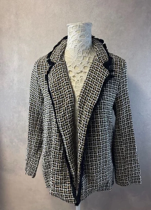 Veste à carreaux noir et beige – Lot MI29, état: Très bon état, taille: M / 38 / 10, 12,00 €, 13,30 € Protection acheteurs (Pro) incluse