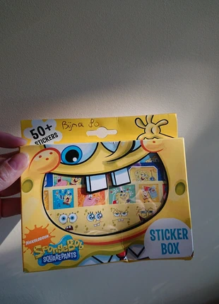 SpongeBob stickers, merk: SpongeBob SquarePants, staat: Nieuw met prijskaartje, maat: Universeel, € 2,50, € 3,33 inclusief Kopersbescherming