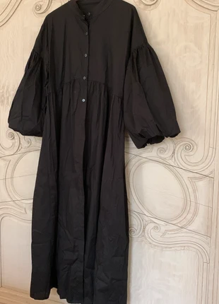 Grande robe noire coton., brand: les parasols de Carole, condition: New with tags, size: XXXL / 46 / 18, €18.00, €19.60 includes Buyer Protection