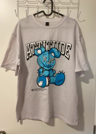 Shein Streetwear Camiseta S Blanca, marca: Shein, estado: Muito bom, tamanho: S / 36 / 8, €3.00, €3.85 inclui Proteção do Comprador