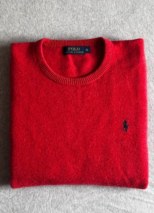 Pull / maille / Polo Ralph Lauren rouge – Taille XL, marque: Ralph Lauren, état: Très bon état, taille: XL, 30,00 €, 32,20 € Protection acheteurs incluse