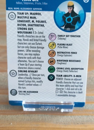 Heroclix Havok Team Up 010.01, marca: HEROCLIX, estado: Muito bom, €1.00, €1.75 inclui Proteção do Comprador