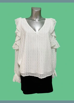 Blusa blanca 56 cm de sisa 💝, brand: Vintage Dressing, condizioni: Ottime, taglia: Taglia unica, €27.00, €29.05 include la Protezione acquisti