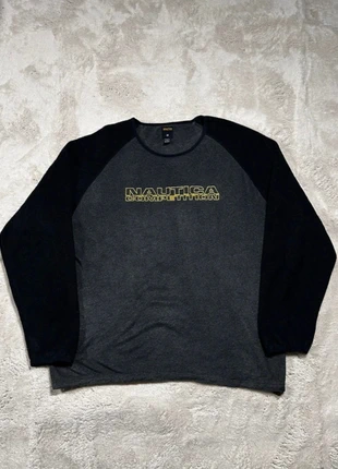 Donkergrijze Nautica Competition sweater – maat XXL, merk: Nautica, staat: Heel goed, maat: XXL, € 19,95, € 21,65 inclusief Kopersbescherming
