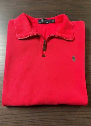 Pull Ralph Lauren Half Zip 1/4 Zip col camionneur Rose logo brodé / Taille M, marque: Ralph Lauren, état: Bon état, taille: M, 45,00 €, 47,95 € Protection acheteurs incluse