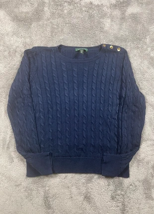 Pull d’hiver torsadée Ralph Lauren 100% Cotton taille L très bon état, brand: Ralph Lauren, condition: Very good, size: L / 40 / 12, €15.00, €16.45 includes Buyer Protection