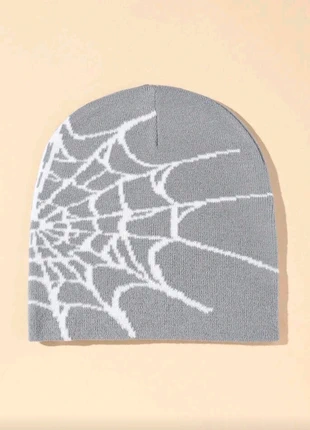 Bonnet | Gris | Toile d’Araignée | Beanie | Y2K | Streetwear | Unisexe, marque: y2k, état: Neuf avec étiquette, taille: Taille unique, 10,00 €, 11,20 € Protection acheteurs incluse