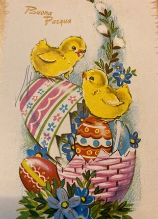 Carte Buona Pasqua - Joyeuses Pâques, marque: Vintage, état: Bon état, 3,00 €, 3,85 € Protection acheteurs incluse