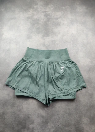 Jupe short 2en1 Gymshark seamless 2.0 vert foncé femme taille L # NA 65, marque: Gymshark, état: Très bon état, taille: L / 40 / 12, 28,00 €, 30,10 € Protection acheteurs incluse