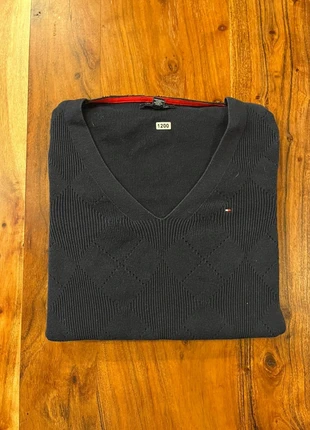 Pull Tommy Hilfiger Femme Col V Leger Simple Uni Automne Marine XXS, brand: Tommy Hilfiger, condition: Good, size: XXS / 32 / 4, €5.90, €6.90 includes Buyer Protection Pro