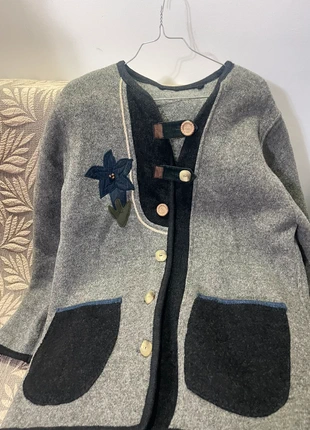 Giacca cardigan ( stile Giesswein) / tirolese / pura lana / donna XL / vintage /, brand: Giesswein, condizioni: Ottime, taglia: XL / IT 46 / EU 42, €35.00, €37.45 include la Protezione acquisti