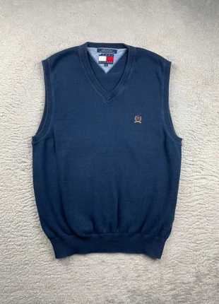 Pull sans manche Vintage - Tommy Hilfiger - Couleur Bleu Marine logo brodé - Taille S Homme, marque: Tommy Hilfiger, état: Très bon état, taille: S, 24,90 €, 26,85 € Protection acheteurs (Pro) incluse
