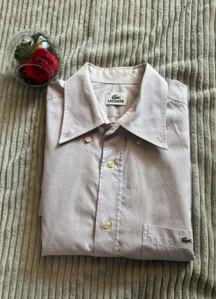 Chemise Lacoste logo brodée taille M en très bon état chemise 35, marque: Lacoste, état: Très bon état, taille: M, 9,00 €, 10,15 € Protection acheteurs incluse