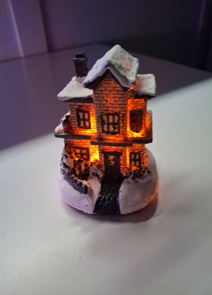 Sfeervol verlicht kersthuisje – mini winterhuis voor kerstdecoratie, staat: Heel goed, € 7,50, € 8,58 inclusief Kopersbescherming
