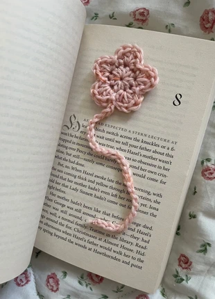Marque-page fleur rose pastel / coquette light pink flower bookmark, brand: COQUETTE, condizioni: Ottime, €1.50, €2.28 include la Protezione acquisti