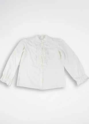 18CW - Blouse vintage dentelle, blanc, 38, fabriqué en France, marque: Vintage, état: Très bon état, taille: M / 38 / 10, 12,50 €, 13,83 € Protection acheteurs (Pro) incluse
