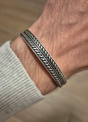 Jonc gris argenté 925 minimaliste élégant bohème ajustable, marke: Studio Bohème, zustand: Neu, 12,99 €, 14,34 € beinhaltet Vinted-Käuferschutz Pro