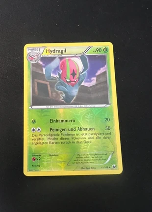 Hydragil 11/108 reverse, marke: Pokémon, zustand: Neu, 7,00 €, 8,05 € inklusive Vinted-Käuferschutz