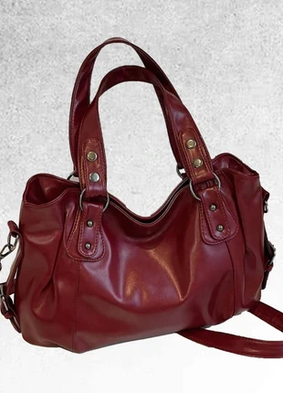 Sac à main - vintage y2k - bordeaux, brand: Boutique Parisienne, condition: New without tags, €39.00, €41.65 includes Buyer Protection Pro