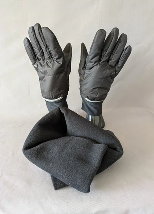 Ensemble gants Quechua L + écharpe douce noir, brand: Quechua, condition: Good, size: L, €12.00, €13.30 includes Buyer Protection