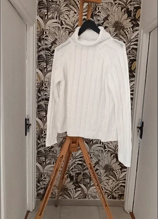 Pull Col Roulé Femme SHEIN – Essentiel Hiver Écru (T. 36/S), marke: Shein, zustand: Gut, größe: S / 36 / 8, 3,00 €, 3,85 € inklusive Vinted-Käuferschutz