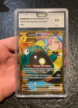 Carte Pokémon amphibie ou ex de mashynn gold 188/159 aventures ensembles PCA 9,5 neuf, brand: Pokémon, condition: Very good, €60.00, €63.70 includes Buyer Protection