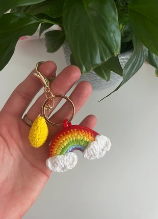 Porte clés arc en ciel 🌈 fait main, brand: Fait Main, condition: New with tags, €5.00, €5.95 includes Buyer Protection