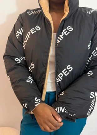 Doudoune réversible snipes côtelé marron et noir, brand: Snipes, condition: Very good, size: L / 40 / 12, €7.00, €8.05 includes Buyer Protection