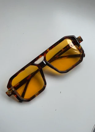 🕶 Lunettes rétro jaunes style aviateur 🕶, marque: Vintage Dressing, état: Neuf avec étiquette, 8,00 €, 9,10 € Protection acheteurs incluse