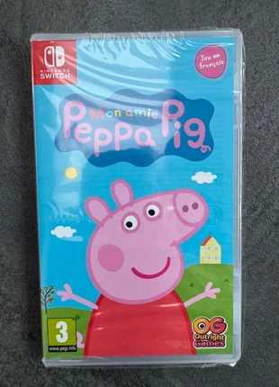 Mon amie Peppa Pig jeu Nintendo Switch aventure enfants dessin animé peppa creation, staat: Heel goed, € 29,99, € 32,19 inclusief Kopersbescherming Pro