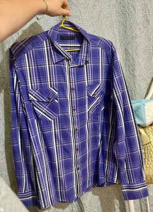 Camisa de hombre color morado talla M marca Jack and Jones, brand: Jack & Jones, condizioni: Ottime, taglia: M, €8.50, €9.63 include la Protezione acquisti