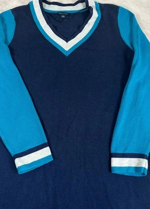 Robe pull Tommy Hilfiger Taille XL femme bleu col V manches longues chic élégante rare Code 220N, marque: Tommy Hilfiger, état: Bon état, taille: XL / 42 / 14, 28,00 €, 30,10 € Protection acheteurs (Pro) incluse